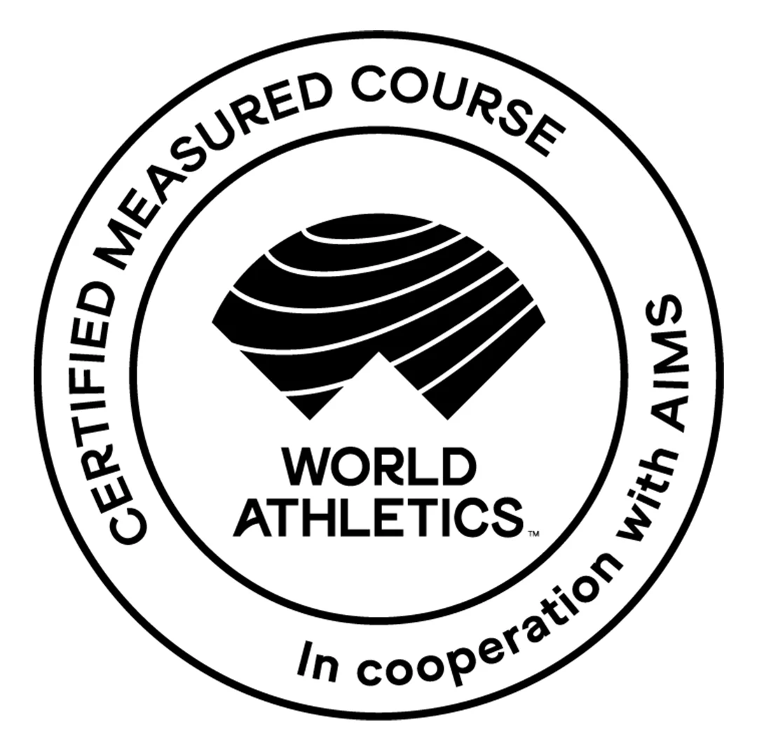 World Athletics Certified Measured Course, in cooperation with AIMS
